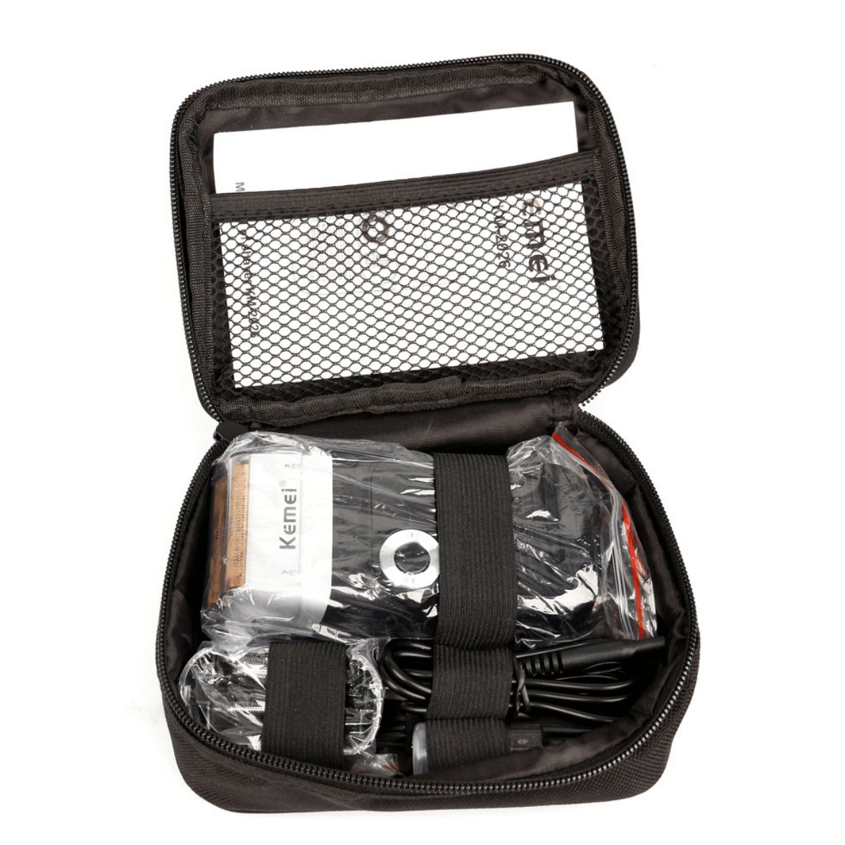 Kit Profissional Máquina de acabamento Km-700H + Shaver Km-2026 | Kemei ®