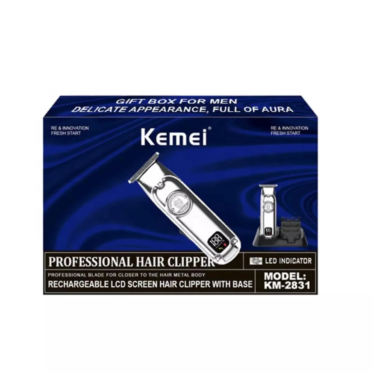 Máquina de Acabamento Profissional Km-2831 | Kemei ®