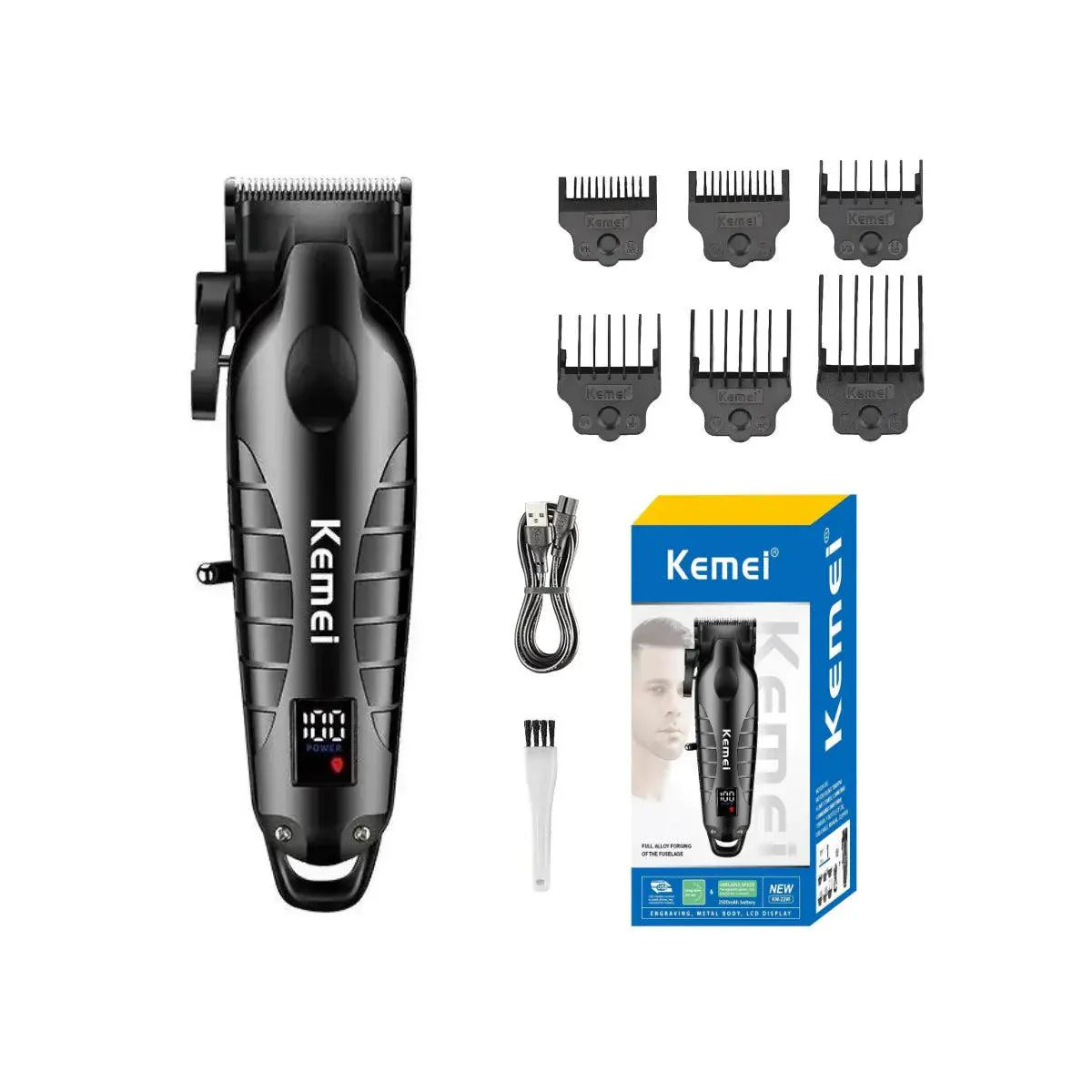 Máquina de Cortar Cabelo 10w Profissional Km-2290 | Kemei ®