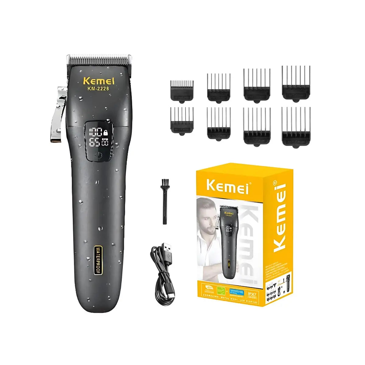 Máquina de Corte 10w Proteção IPX7 à prova d'agua Km-2228 | Kemei ®