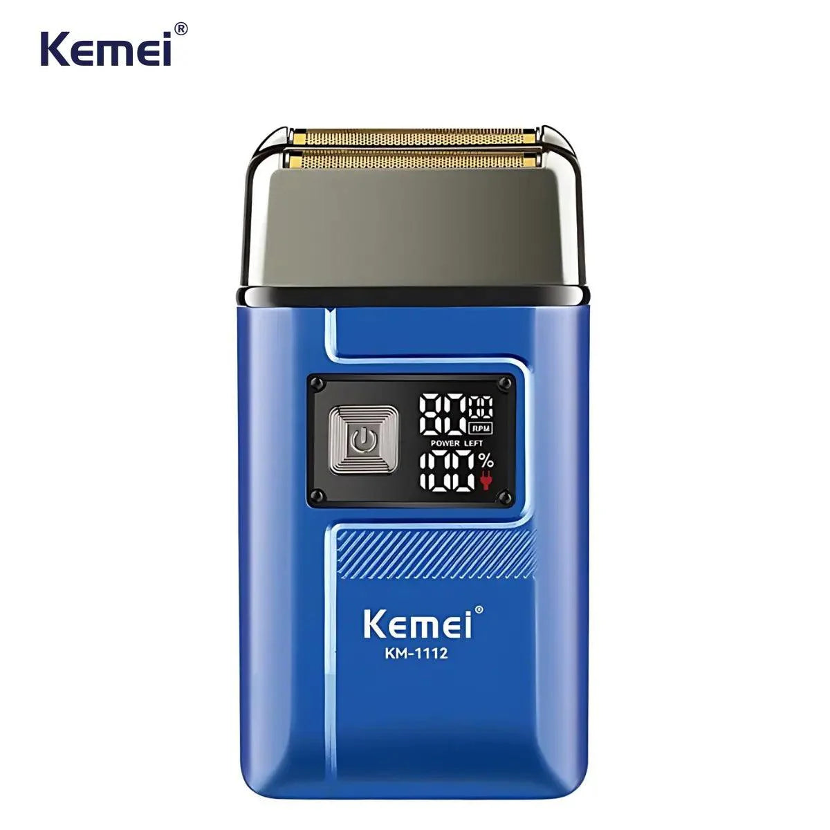 Barbeador Elétrico Profissional 2x Velocidades Km-1112 | Kemei ®