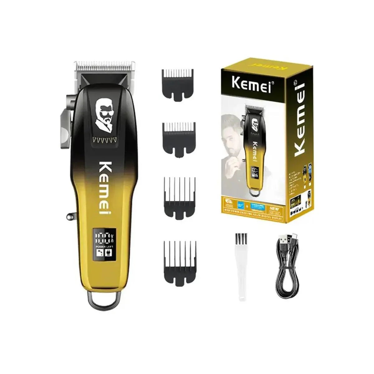 Máquina de Cortar Cabelo Profissional Km-709A | Kemei ®