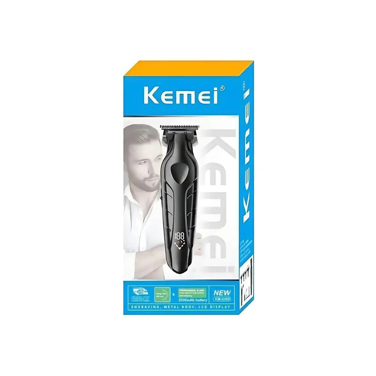 Máquina de Acabamento Profissional Km-2269 | Kemei ®