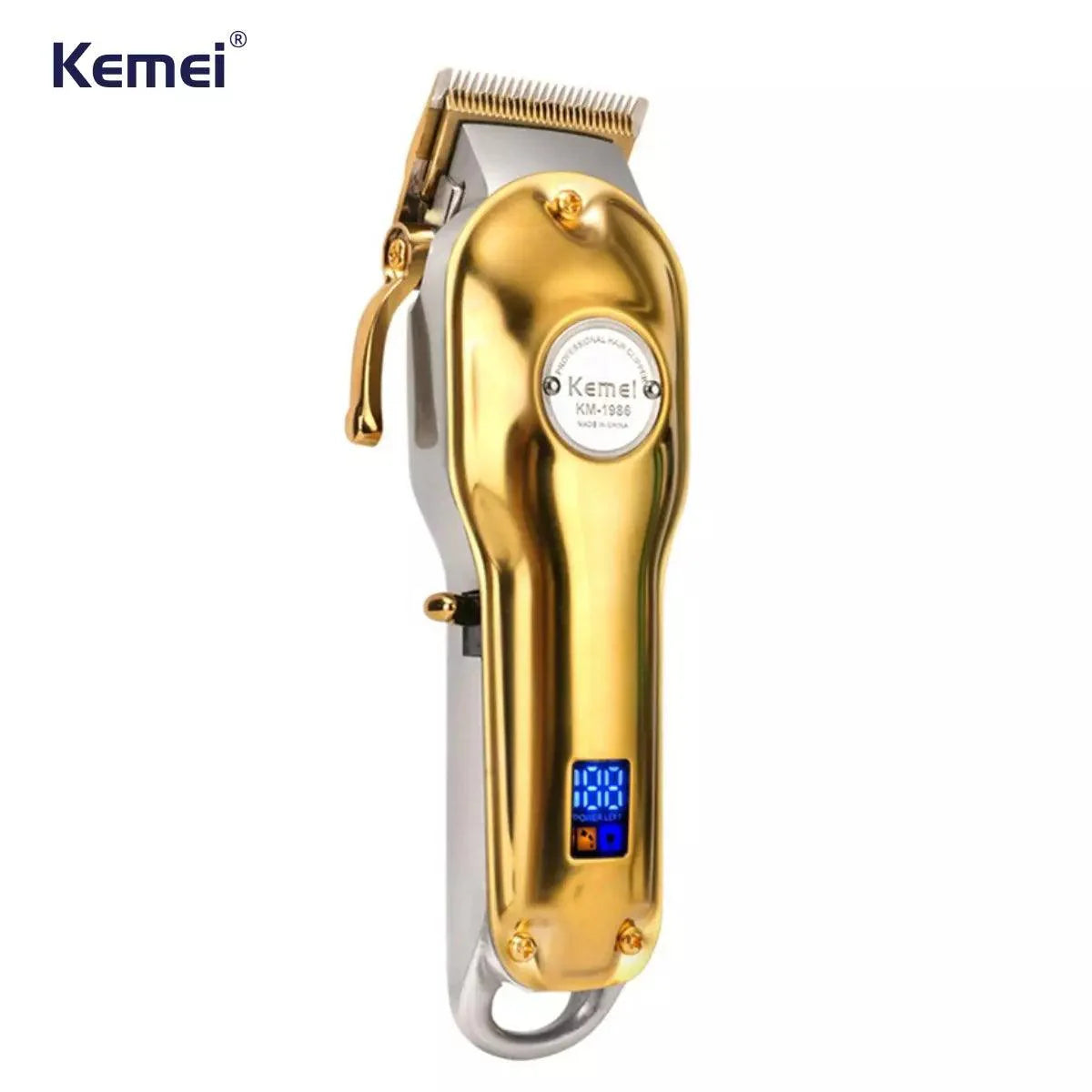Máquina de Cortar Cabelo Profissional km-1986 | Kemei ®