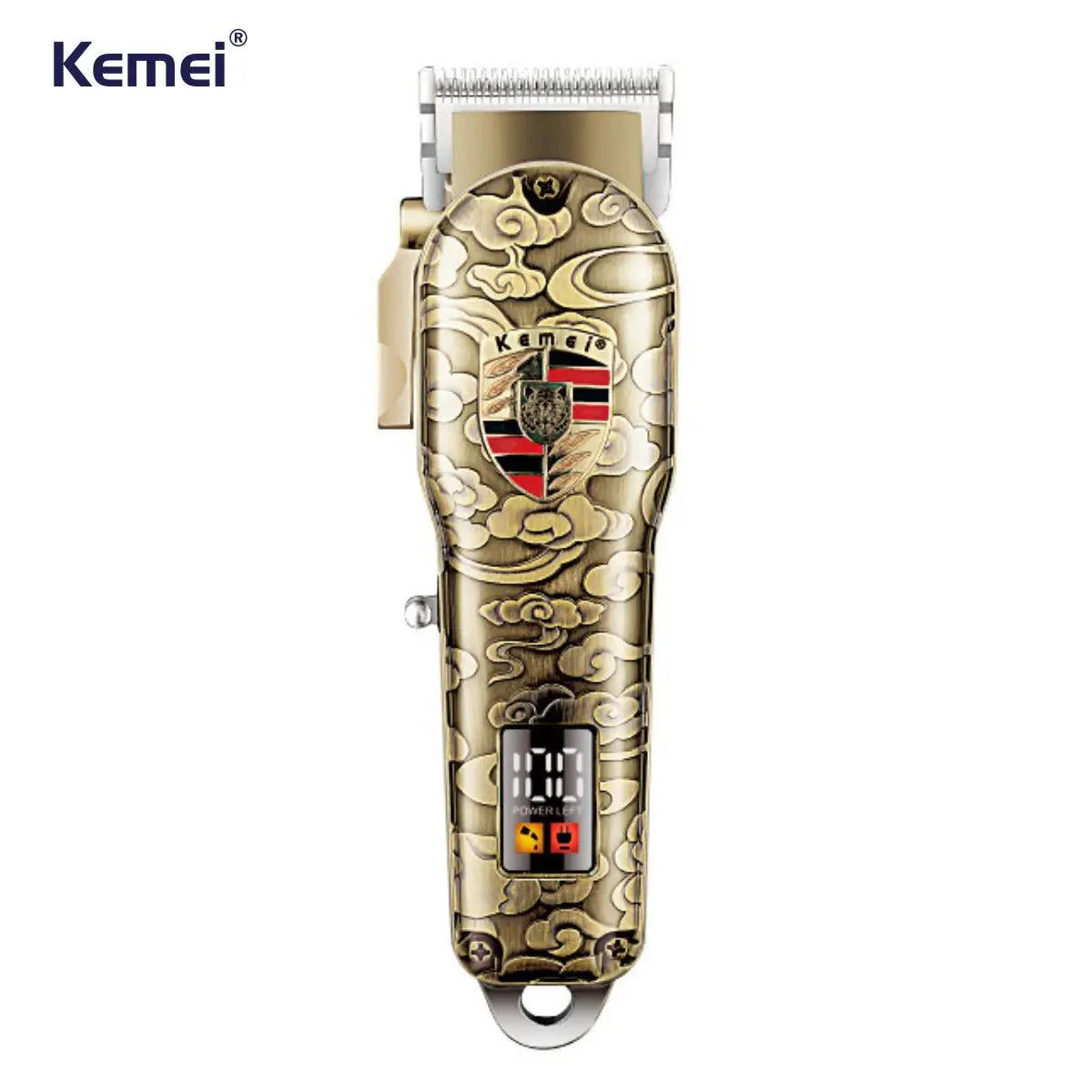 Máquina de Cortar Cabelo Profissional Km-2130 | Kemei ®