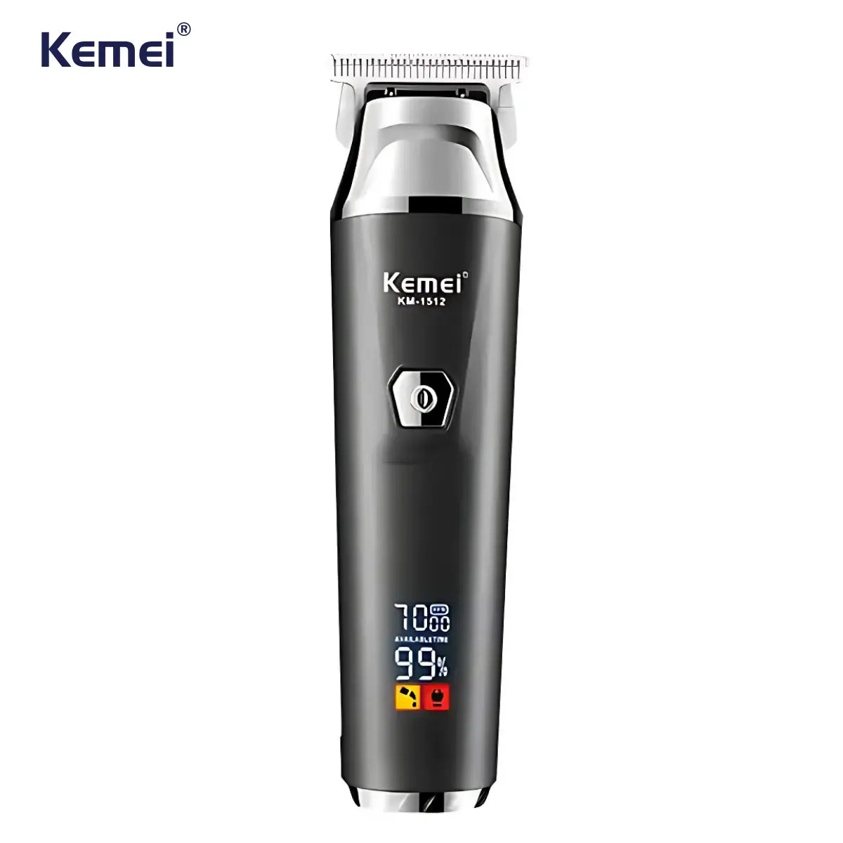 Máquina de Acabamento Profissional Km-1512 | Kemei ®