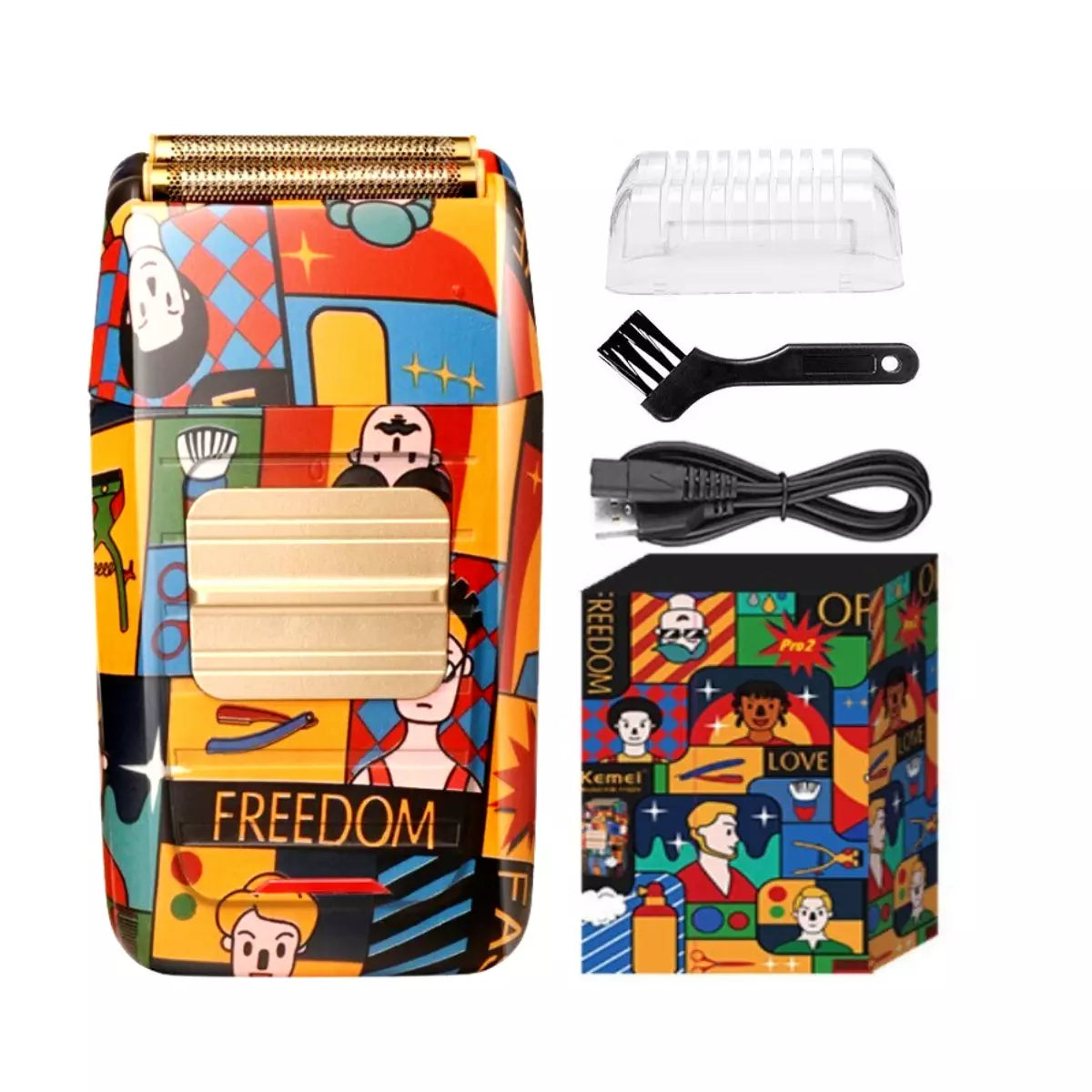 Kit Max 3 máquinas Km-Max2092 + Km-Max5090 + Km-1102H | Kemei ®