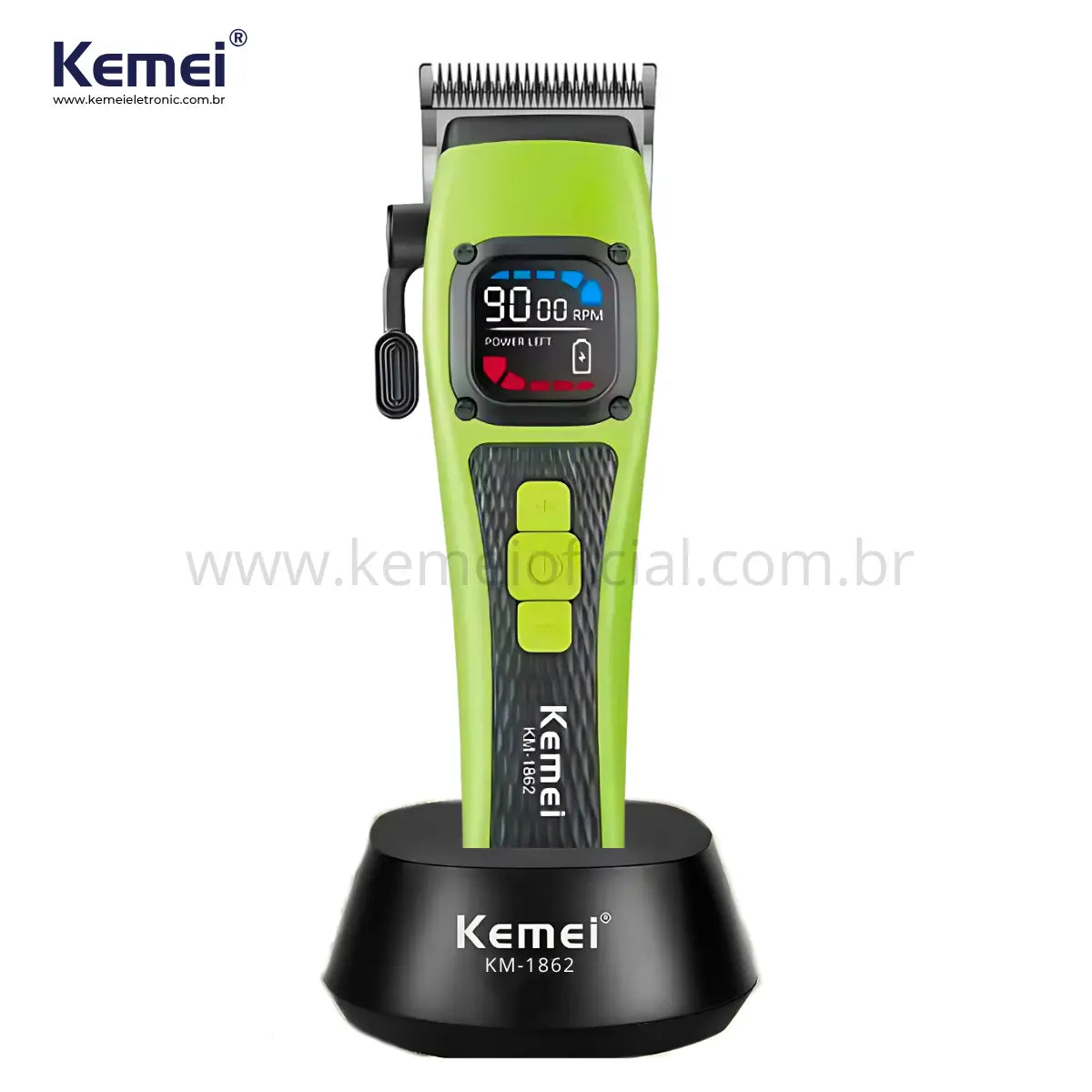 Máquina de Corte 8w com 5x velocidades Km-1862 | Kemei ®