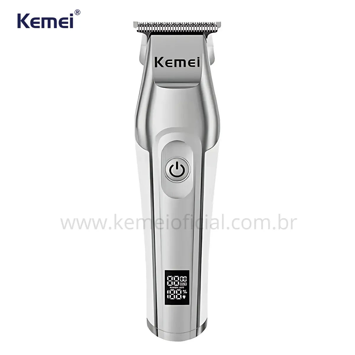 Maquina de Acabamento Profissional Com Visor Km-5207 | Kemei ®