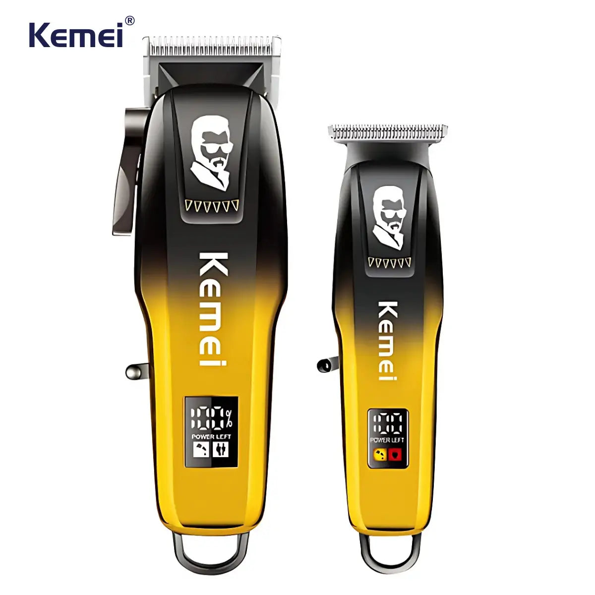 Kit Profissional Máquina de Corte + Acabamento Km-8501 | Kemei ®