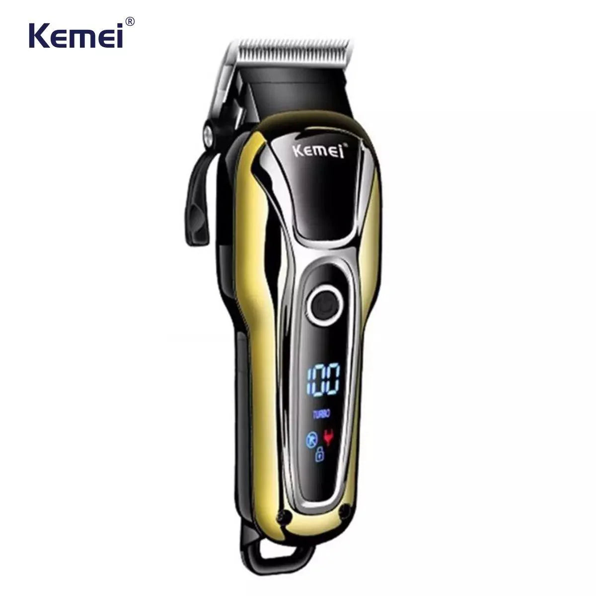 Máquina de Corte Modo Turbo Profissional Km-1990 | Kemei ®