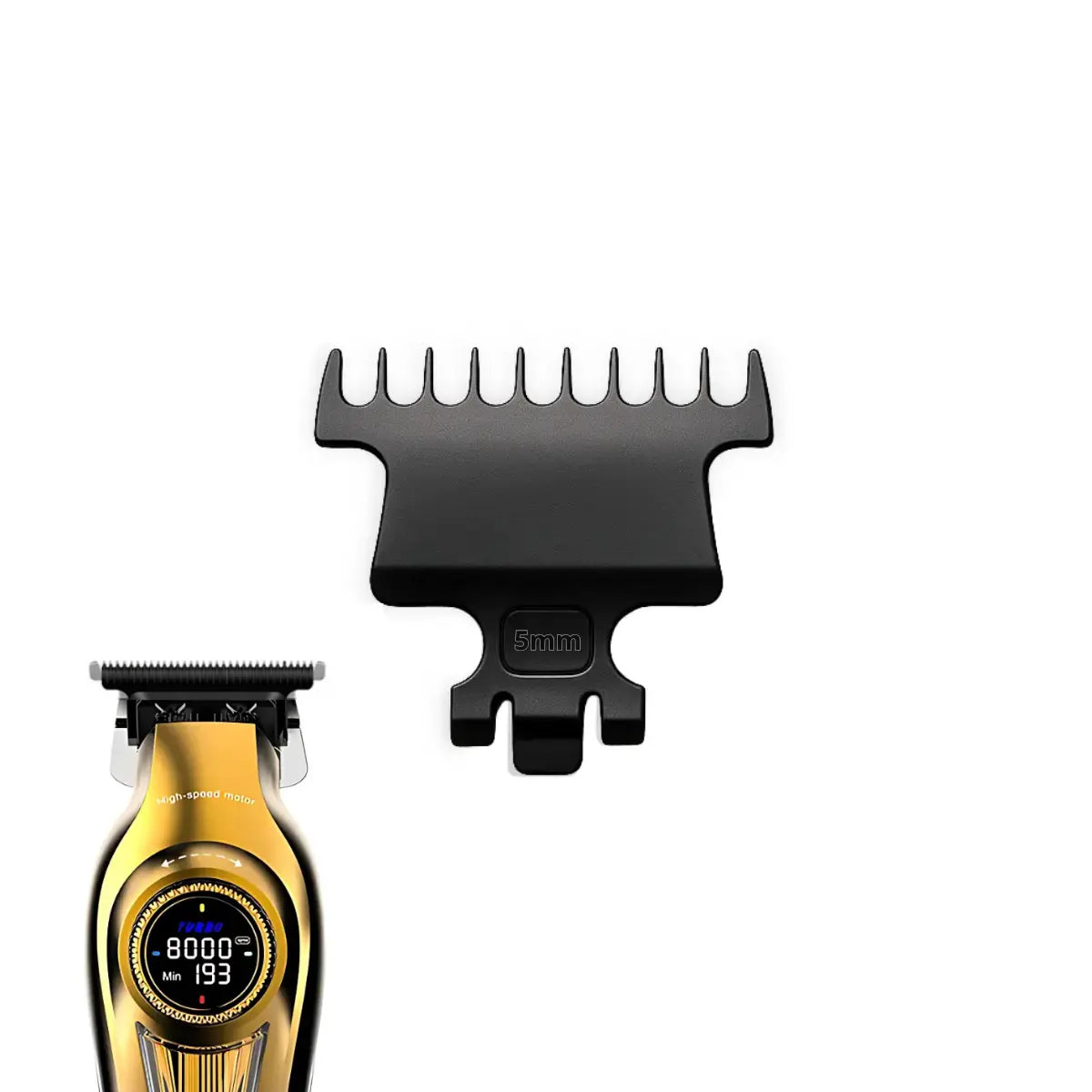 Kit 4x Pentes 5 7 9 11 mm Para Máquina KM-1677 | Kemei ®