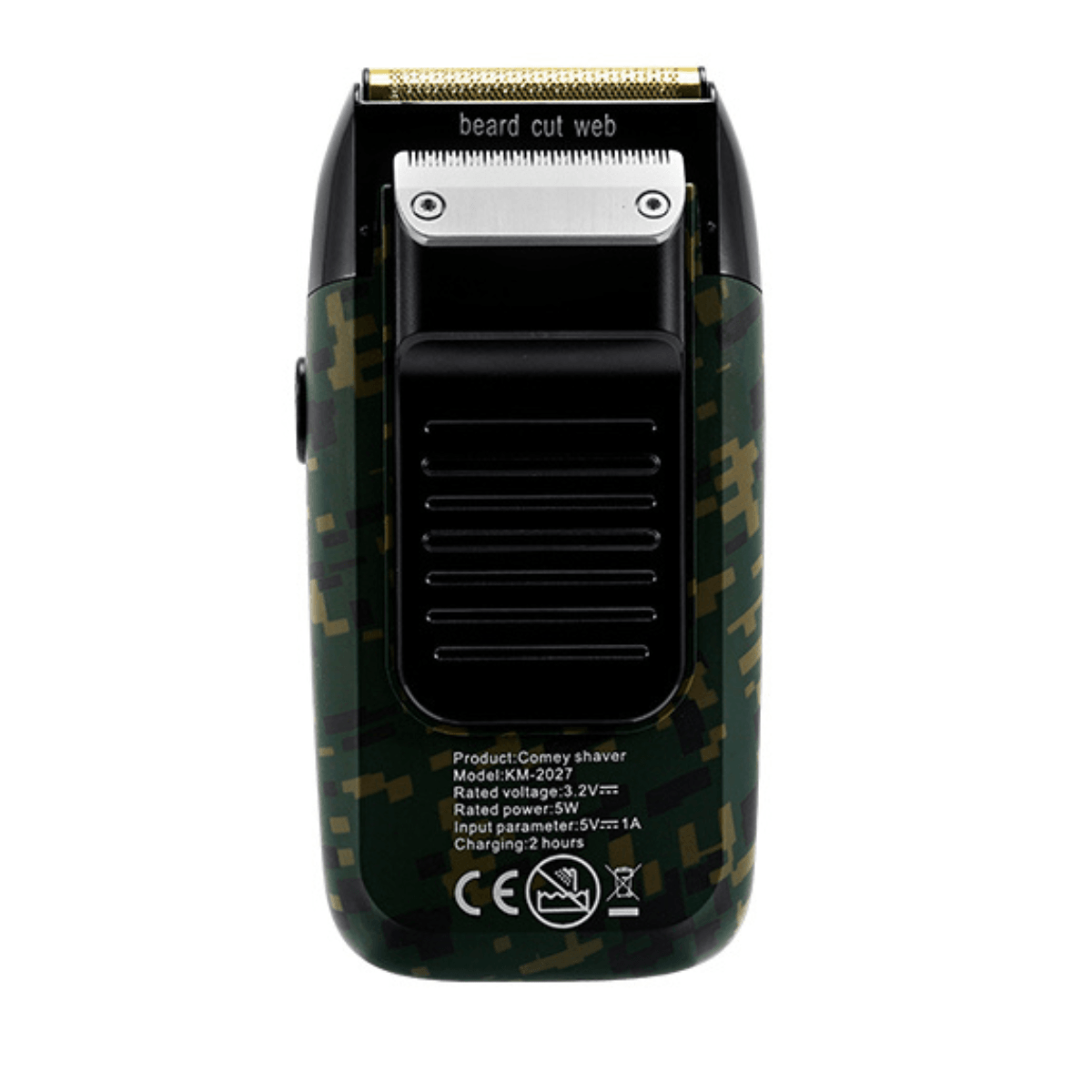 Barbeador Elétrico Profissional 3x velocidades Km-2027 | Kemei ®