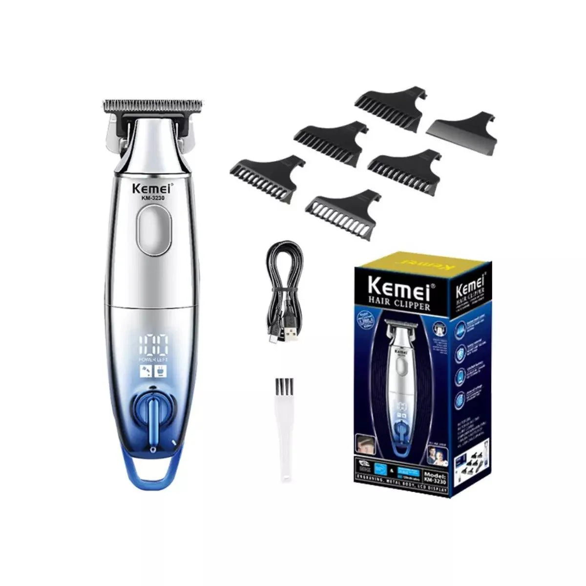 Máquina de Acabamento Profissional Km-3230 | Kemei ®