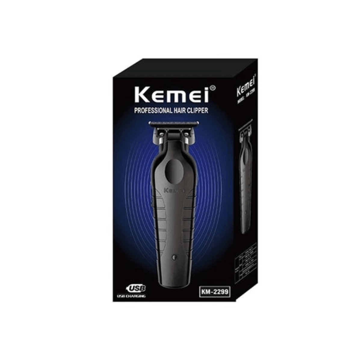 Kit Profissional Máquina de Corte Km-2296 + Acabamento Km-2299 | Kemei ®