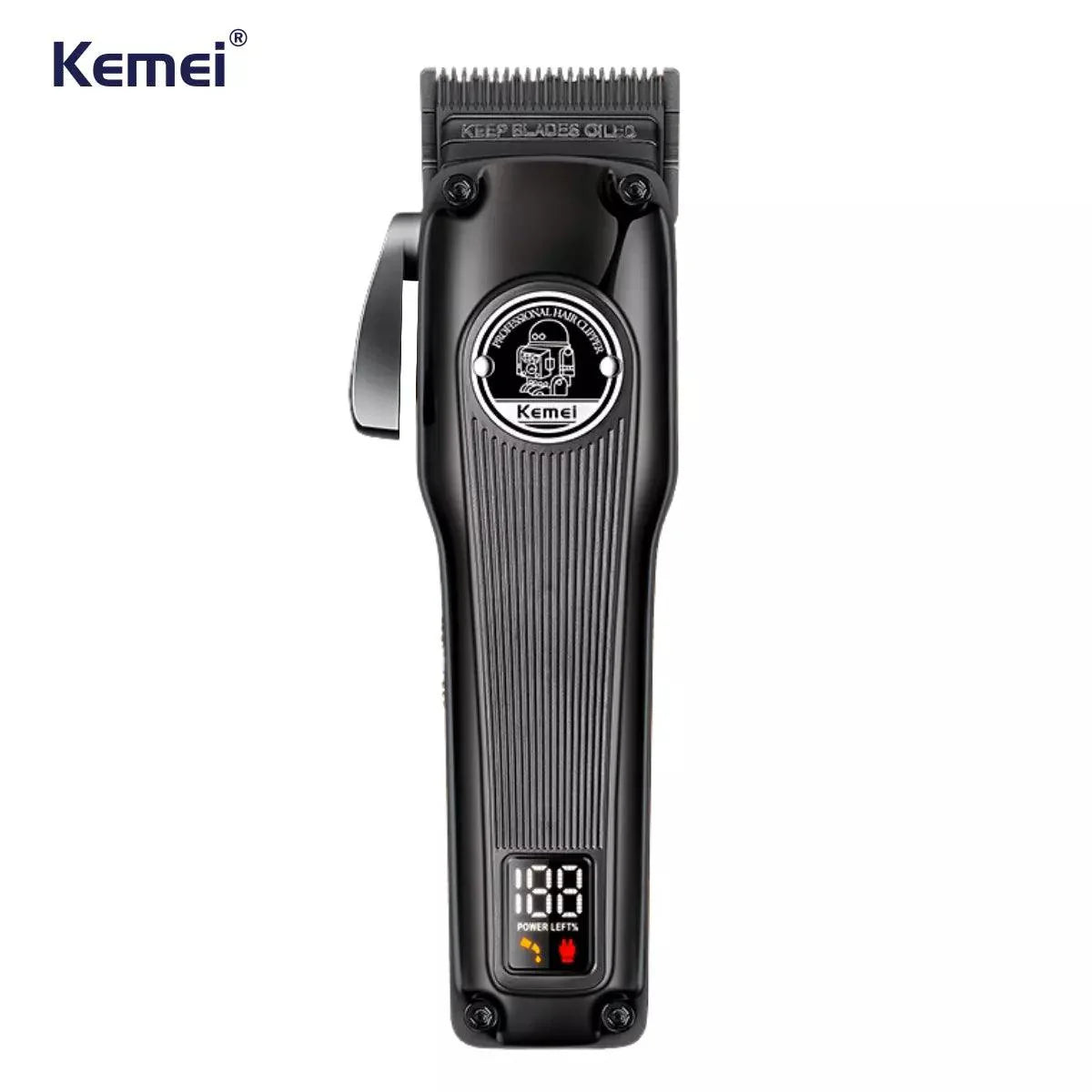 Máquina de Cortar Cabelo Profissional Km-1825 | Kemei ®
