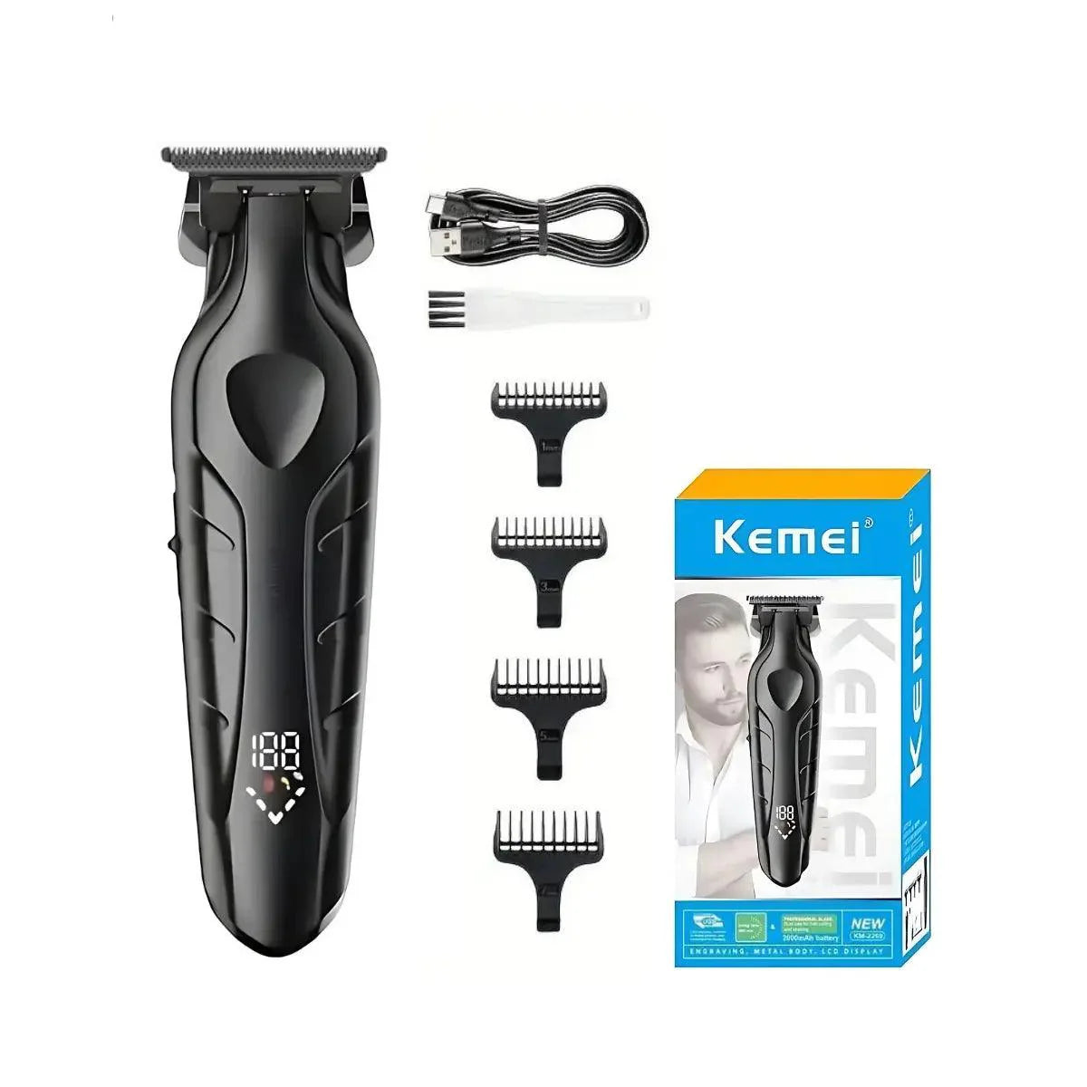 Máquina de Acabamento Profissional Km-2269 | Kemei ®