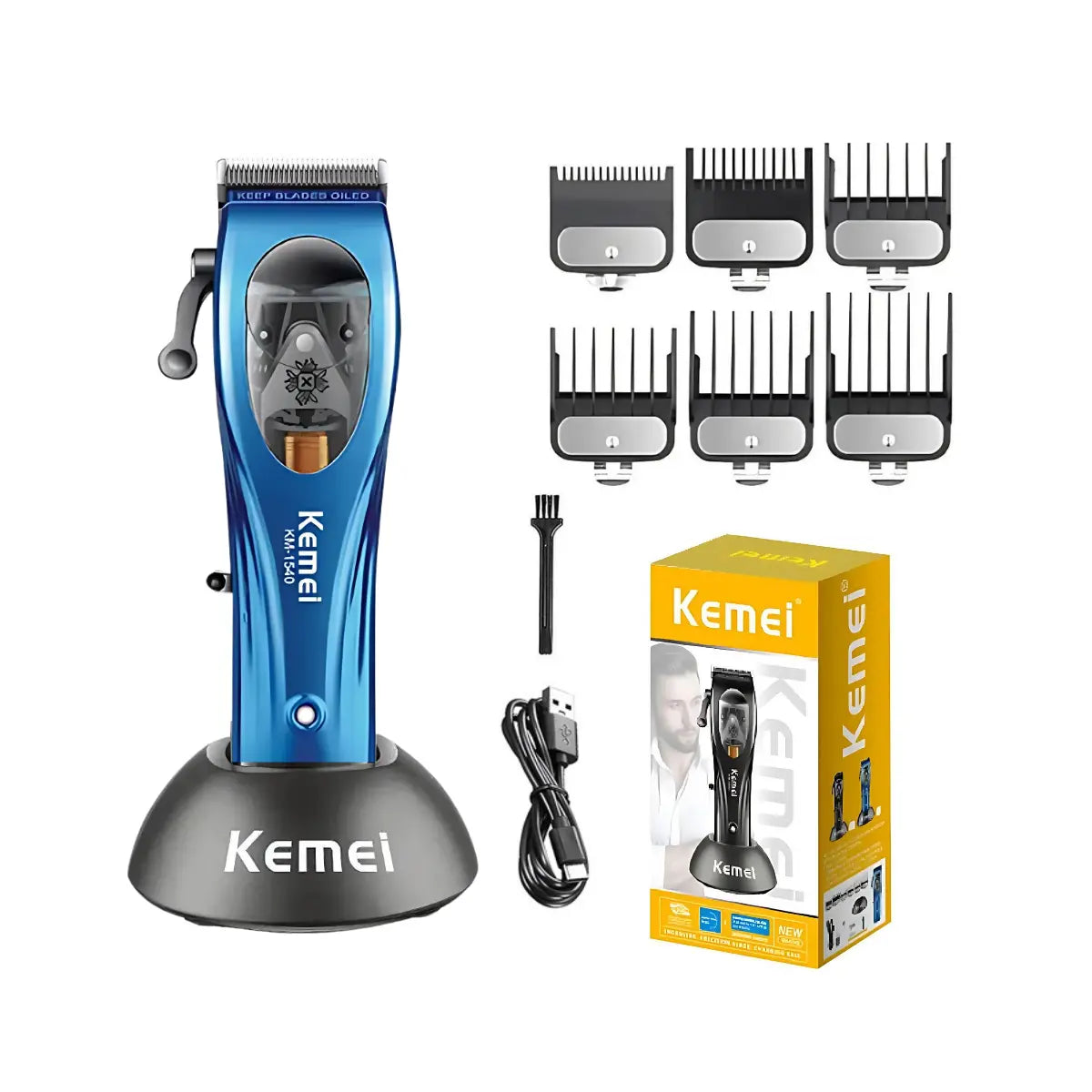 Máquina de Corte 10w com Base carregadora Km-1540 | Kemei ®