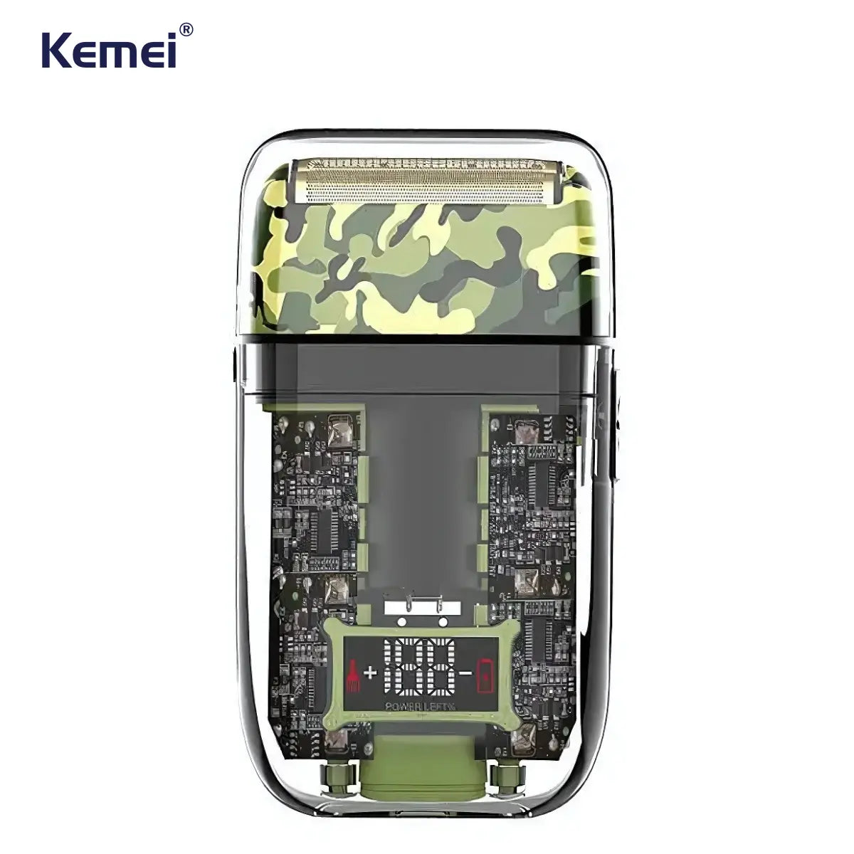 Barbeador Elétrico Profissional Km-TX7 | Kemei ®