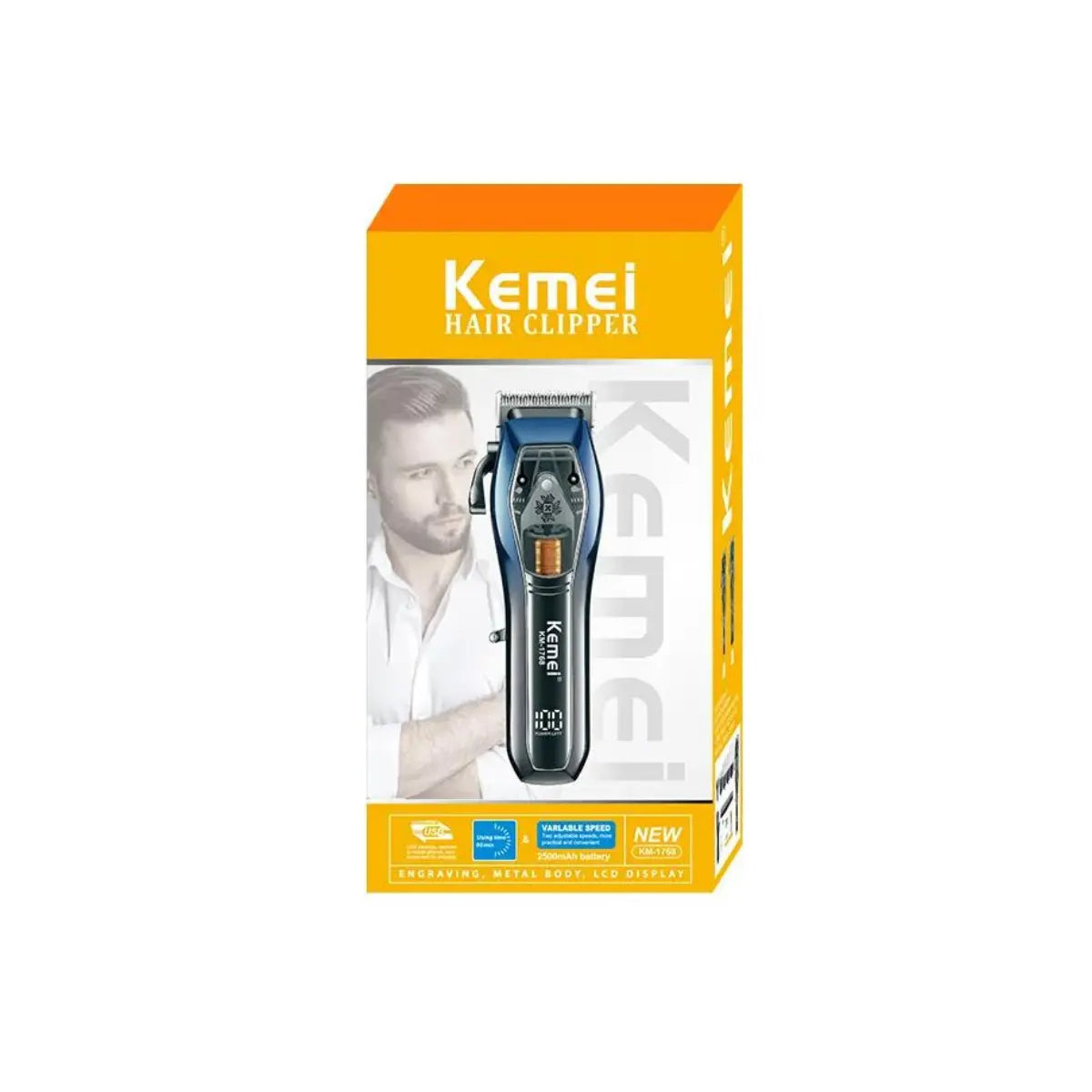 Máquina de Corte +9.000RPM Motor Magnético Km-1768 | Kemei ®