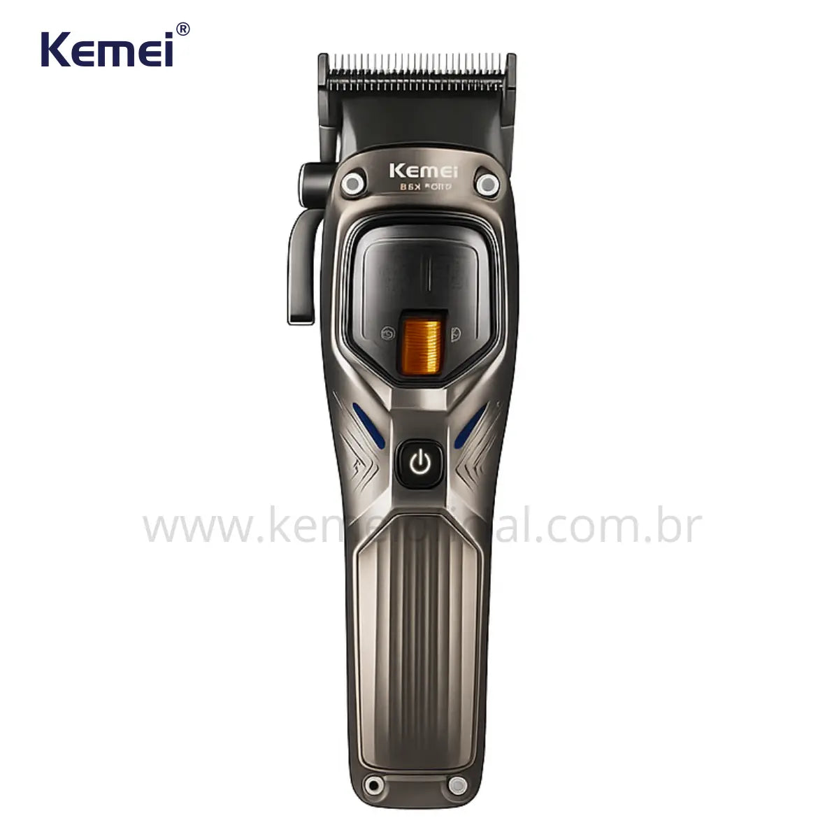 Máquina de Corte Motor Magnético 12w Profissional Km-1726 | Kemei ®