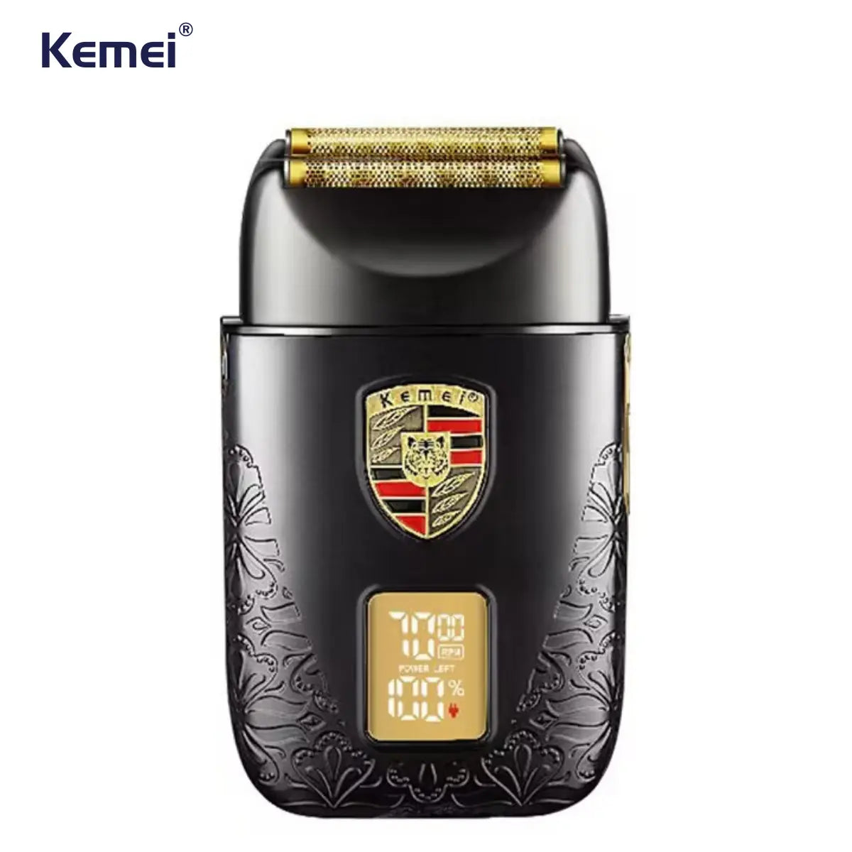 Barbeador Elétrico Profissional 3x Velocidades Km-T93 | Kemei ®