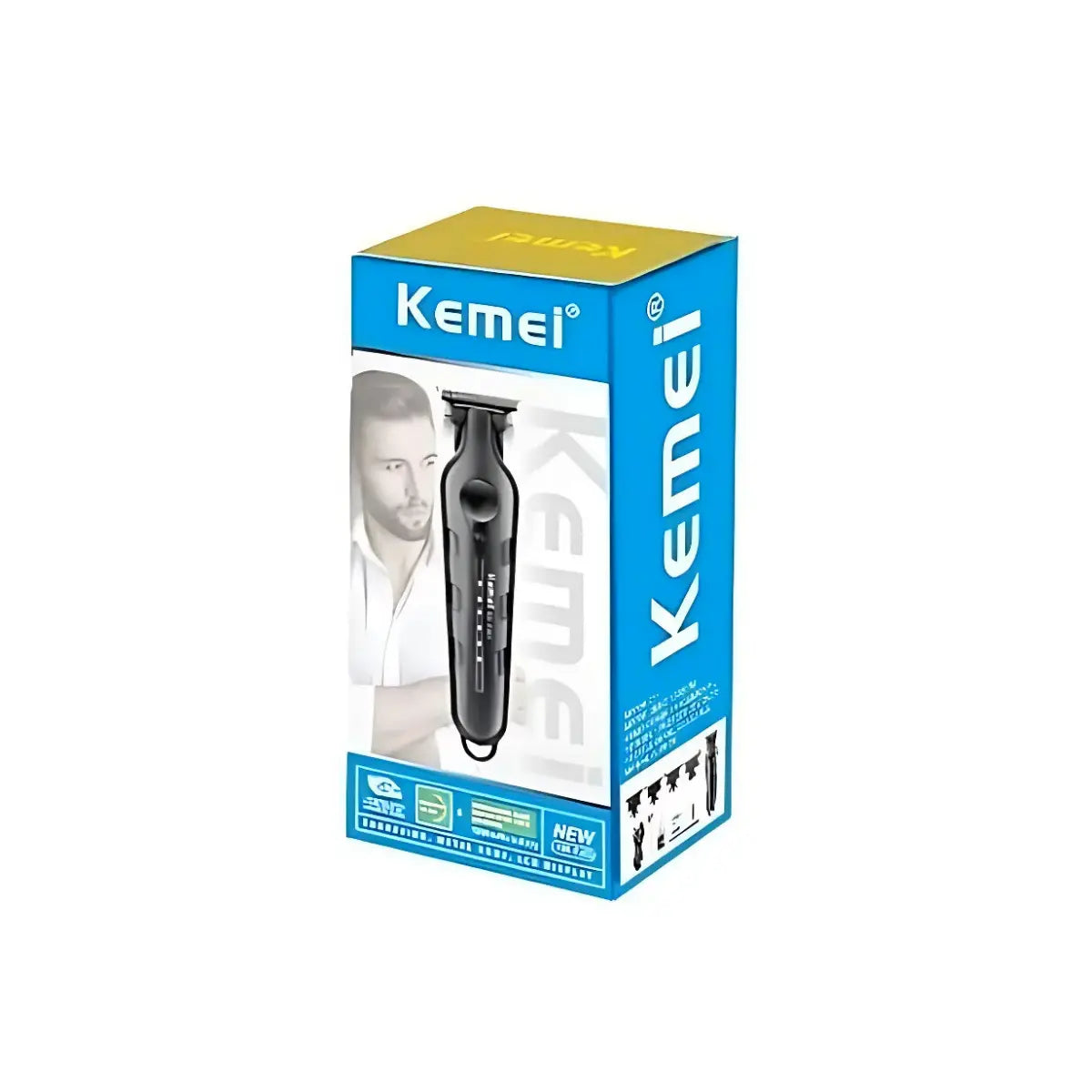 Máquina de Acabamento 0Gap Profissional Km-1563 | Kemei ®