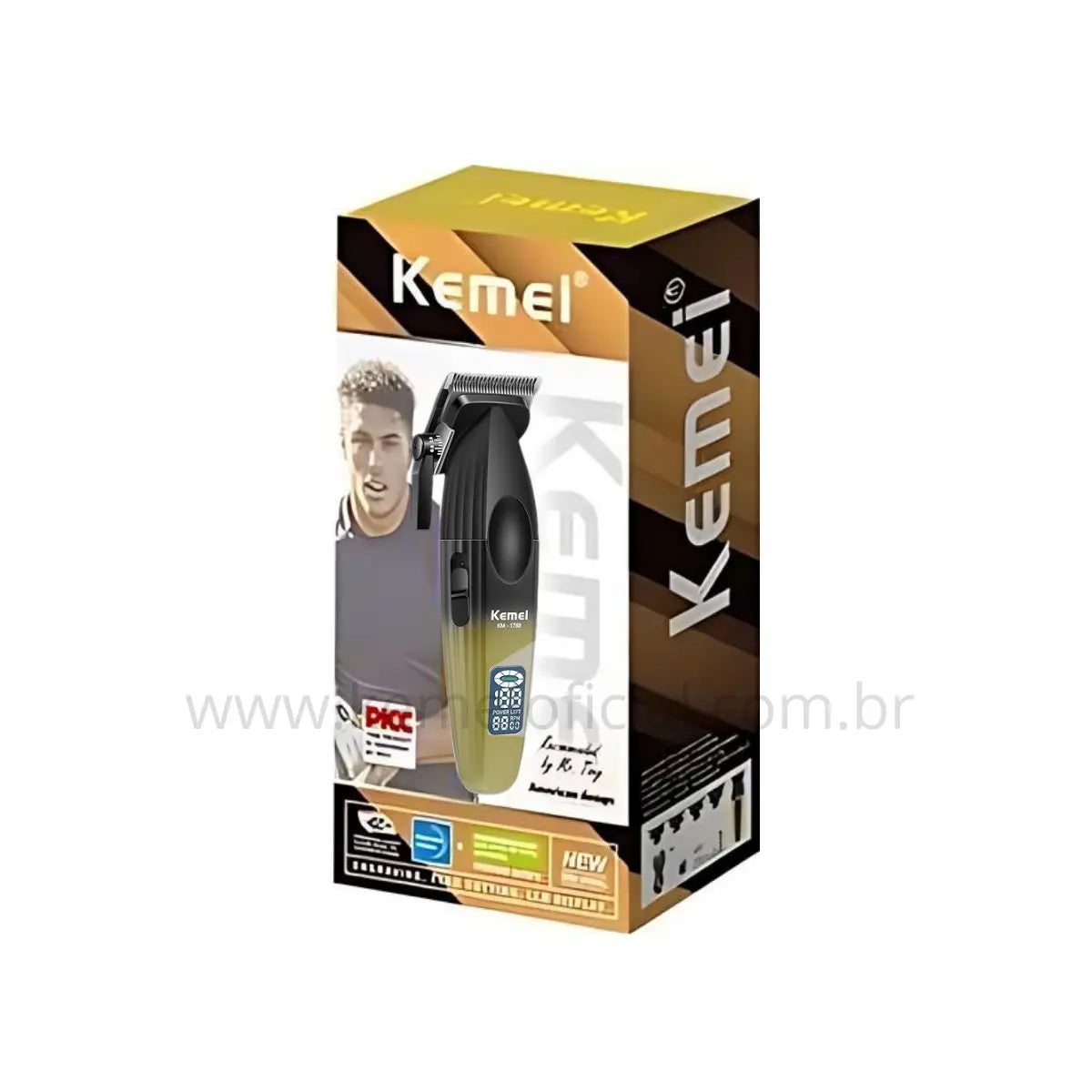 Máquina de corte 8w Profissional +9000 RPM Km-1788 | Kemei ®