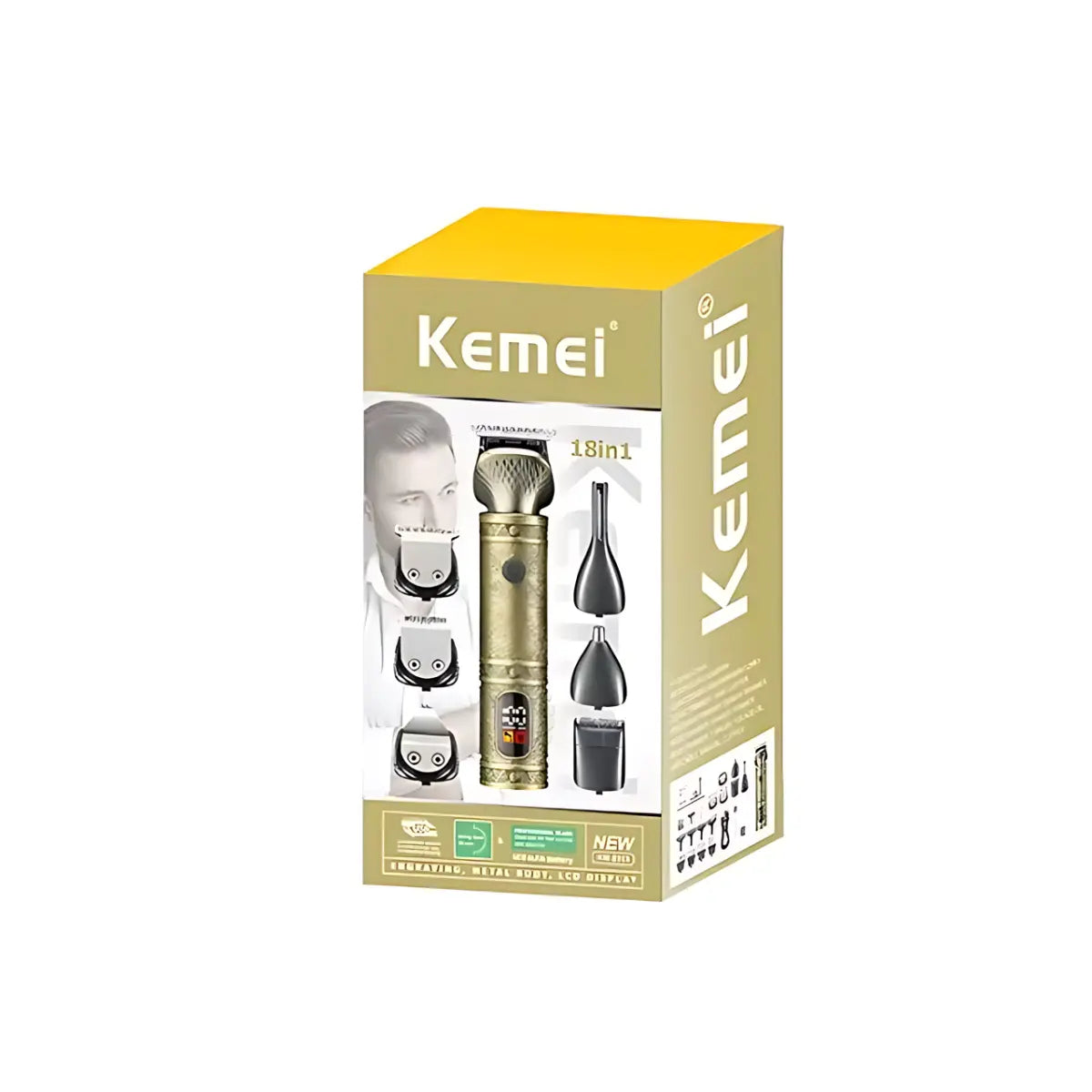 Aparador de Pelos 18 em 1 Profissional Km-2313 | Kemei ®