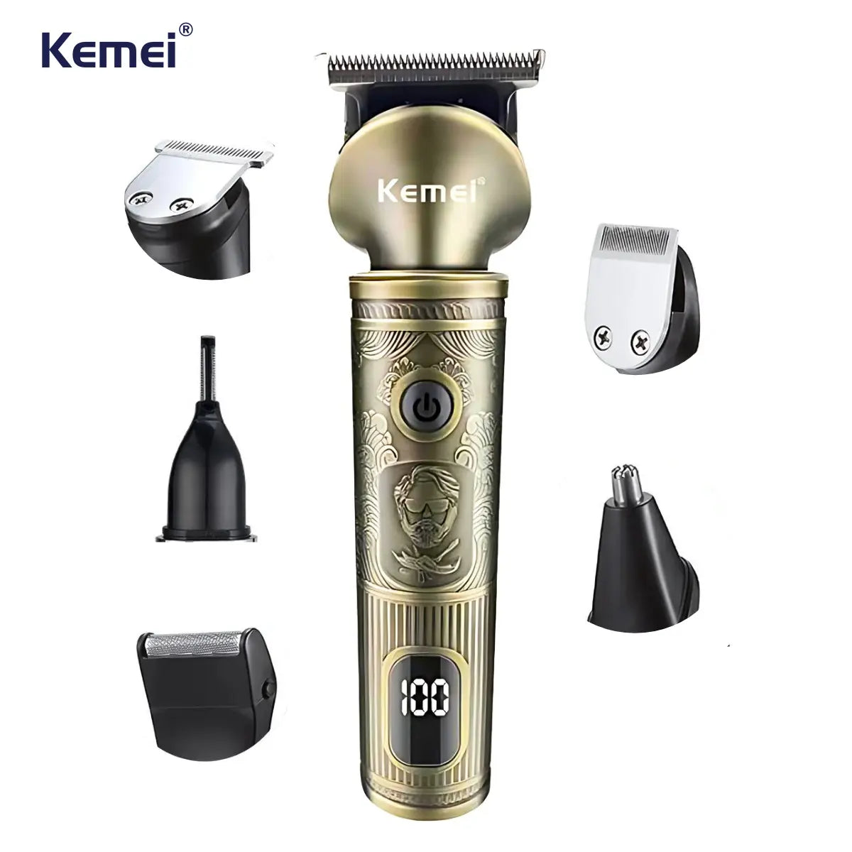 Aparador de Pelos 21 em 1 Profissional Km-1637 | Kemei ®