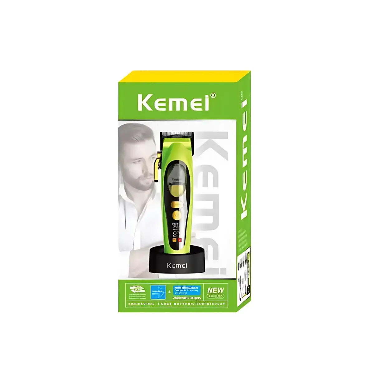 Máquina de Corte Turbo 9.900 RPM com Base Carregadora Km-2035 | Kemei ®